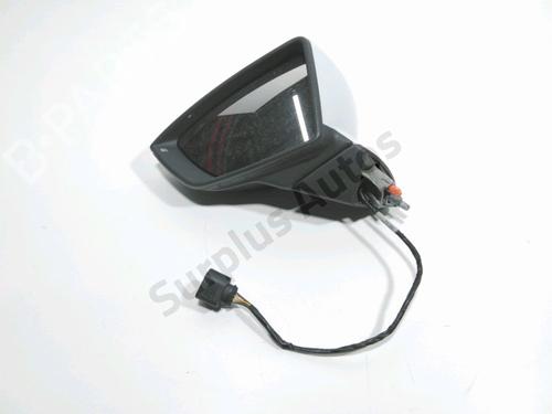 Used Left mirror SEAT LEON (5F1) 1.6 TDI (115 hp) 30086573