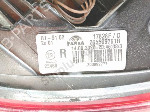 Right taillight RENAULT CLIO V (B7_) 1.0 SCe 75 (B7M5) | BP28268927C35 