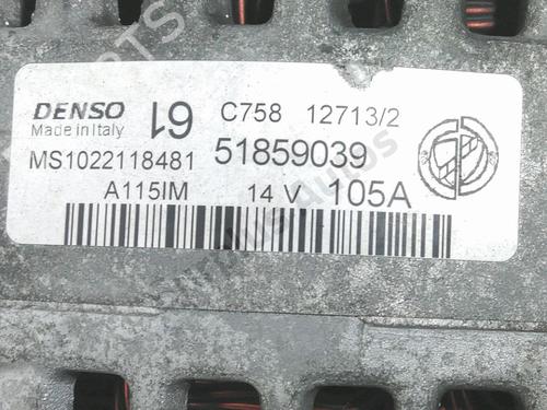 Alternator FIAT 500 (312_) 1.2 (312AXA1A) | BP29518047M7 - Image 5