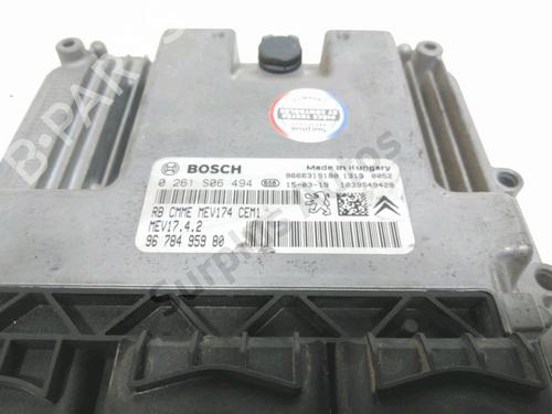 Engine control unit (ECU) PEUGEOT 208 I (CA_, CC_) 1.6 VTi | BP28221028M57 