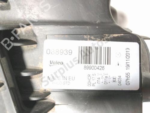 Left headlight RENAULT LAGUNA II (BG0/1_) 1.9 dCi (BG1A, BG1V) | BP28266781C28 
