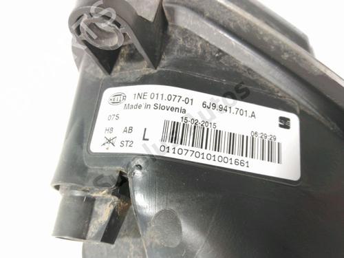 Left front fog light SEAT IBIZA IV (6J5, 6P1) 1.6 TDI | BP28265925C30 