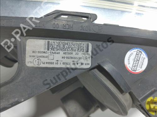 Left headlight CITROËN C3 II (SC_) 1.4 HDi 70 (SC8HZC, SC8HR0, SC8HP4) | BP37787218C28 - Image 3