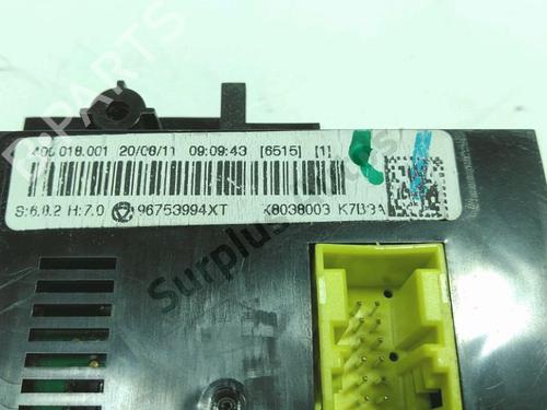 Climate control CITROËN C3 II (SC_) 1.4 HDi 70 (SC8HZC, SC8HR0, SC8HP4) | BP38742833I5 - Image 3