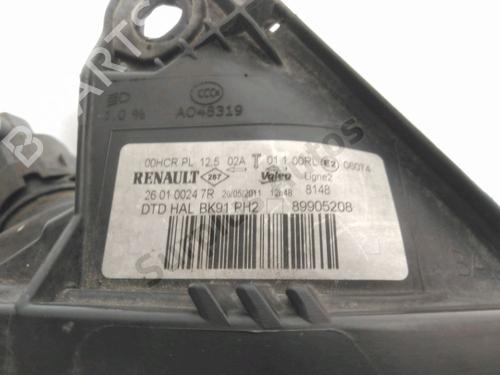 Right headlight RENAULT LAGUNA III (BT0/1) 2.0 dCi (BT07, BT0J, BT14, BT1A, BT1S) | BP38433105C29 - Image 3