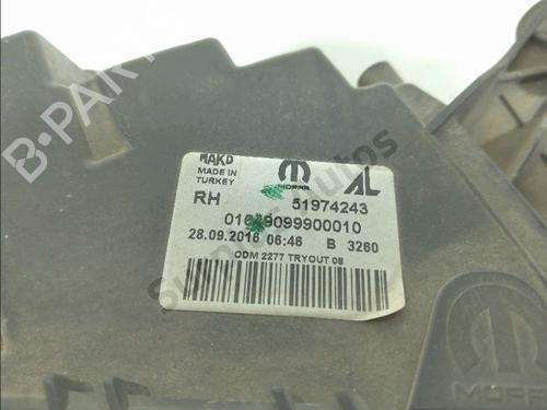 Right headlight FIAT DOBLO Cargo (263_) 1.4 Natural Power | BP36465327C29 - Image 3