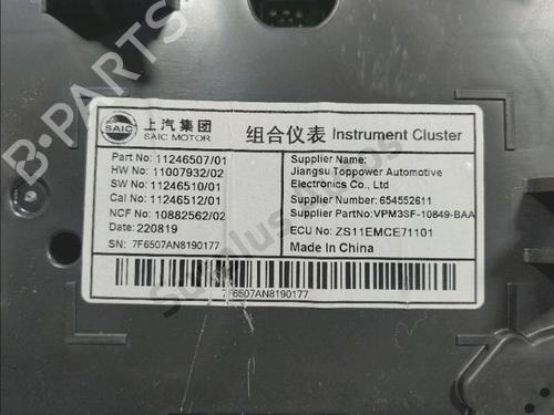 Instrument cluster MG MG ZS SUV (AZS1) EV | BP36314562C47 - Image 3