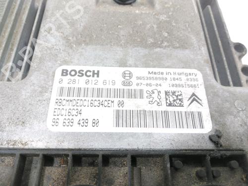 Engine control unit (ECU) PEUGEOT PARTNER MPV (5_, G_) 1.6 HDi 90 | BP30984638M57 - Image 2