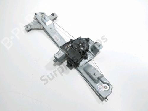Used Front left window mechanism PEUGEOT 208 I (CA_, CC_) 1.2 VTI 82 (82 hp) 30450124