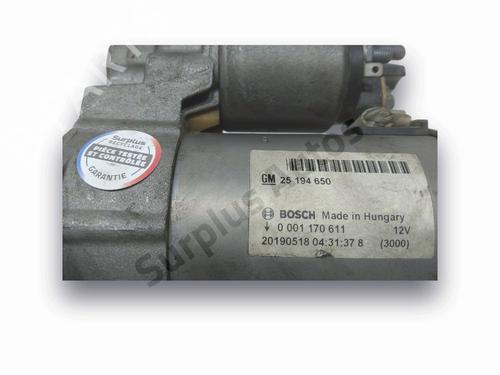 Startmotor OPEL CORSA E (X15) 1.4 Turbo (08, 68) | BP38345209M8 - Image 4