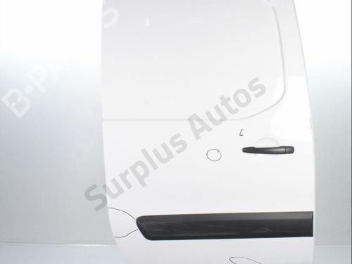 Højre side skydedør Højre side skydedør CITROËN BERLINGO Box Body/MPV (B9) 1.6 HDi / BlueHDi 75 (75 hp) 37292245 37292245