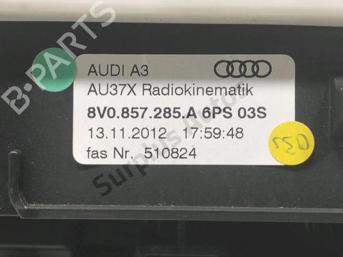 Radio AUDI A3 (8V1, 8VK) 1.4 TFSI | BP37770160E6 - Image 3