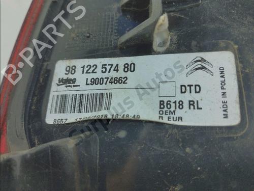 Right taillight CITROËN C3 III (SX) 1.2 VTi 68 | BP39548613C35 - Image 3