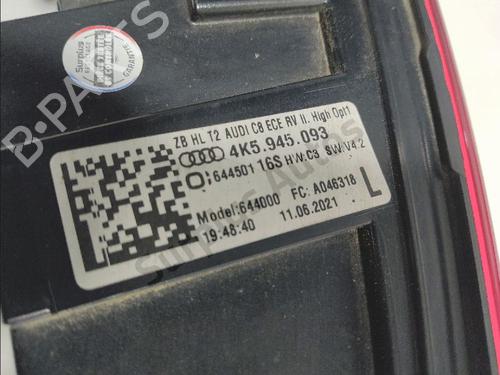 Left tailgate light AUDI A6 C8 Avant (4A5) 40 TDI Mild Hybrid | BP38231315C79 - Image 3
