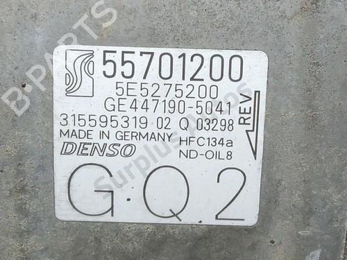 AC compressor OPEL CORSA D (S07) 1.2 (L08, L68) | BP37220453M34 - Image 5