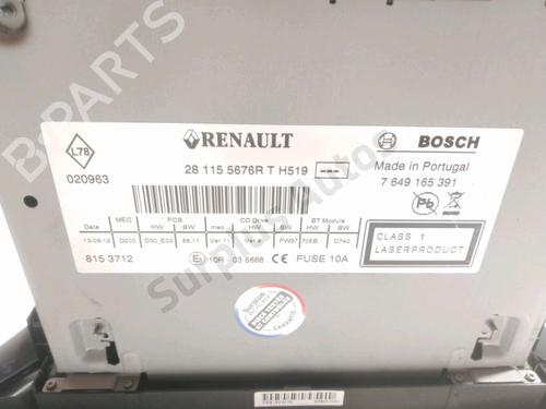 Radio RENAULT LAGUNA Coupe (DT0/1) 1.5 dCi | BP28231990E6 