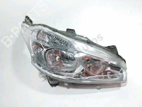 Used Right headlight Right headlight PEUGEOT 208 I (CA_, CC_) 1.4 HDi (68 hp) 40060680 40060680