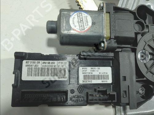 Front left window mechanism RENAULT MEGANE III Hatchback (BZ0/1_, B3_) 1.5 dCi (BZ09, BZ0D, BZ1W, BZ29, BZ14) | BP33568733C22 - Image 2
