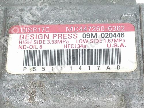 AC compressor CHRYSLER GRAND VOYAGER V (RT) 2.8 CRD | BP33333542M34  - Image 5