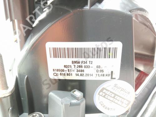 Left tailgate light BMW 3 Gran Turismo (F34) 320 d xDrive | BP28268196C79 