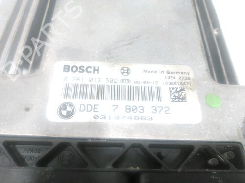 Engine control unit (ECU) BMW 3 (E90) 318 d | BP37762930M57 - Image 1