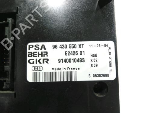 AC Styreenhet / Manøvreringsenhet PEUGEOT 206 Hatchback (2A/C) 2.0 HDI 90 | BP28227764I5 