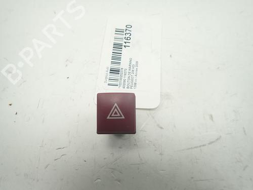 Used Warning switch PEUGEOT 206+ (2L_, 2M_) 1.4 HDi eco 70 (68 hp) 30989813