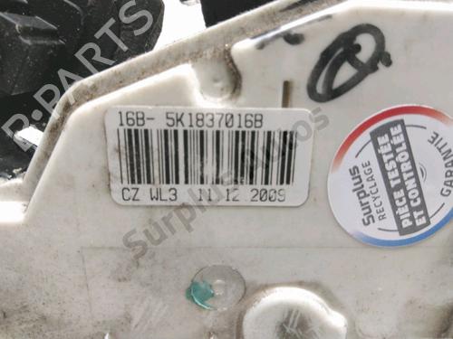 Front right lock VW POLO V (6R1, 6C1) 1.6 TDI | BP30086619C97