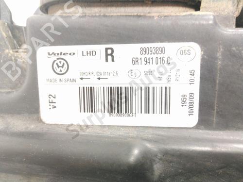 Right headlight VW POLO V (6R1, 6C1) 1.2 | BP28972348C29