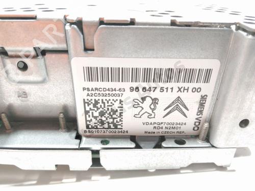Radio PEUGEOT 308 I (4A_, 4C_) 1.6 HDi | BP28232387E6 
