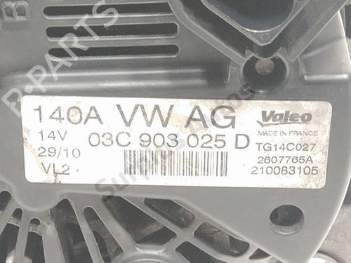 Alternator VW GOLF VI (5K1) 1.4 TSI | BP39162046M7 - Image 5