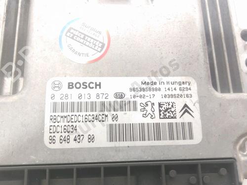 Engine control unit (ECU) CITROËN C3 Picasso (SH_) 1.6 HDi | BP28221112M57 