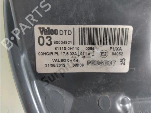 Right headlight PEUGEOT 107 (PM_, PN_) 1.0 | BP31005063C29