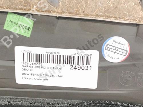 Front right panel BMW 3 (E46) 328 i | BP39195237C59 - Image 3