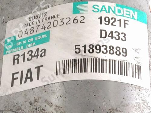 AC compressor FIAT PUNTO EVO (199_) 1.3 D Multijet (199AXC1A, 199BXC1A, 199AXT1A, 199BXT1A) | BP40212886M34 - Image 5