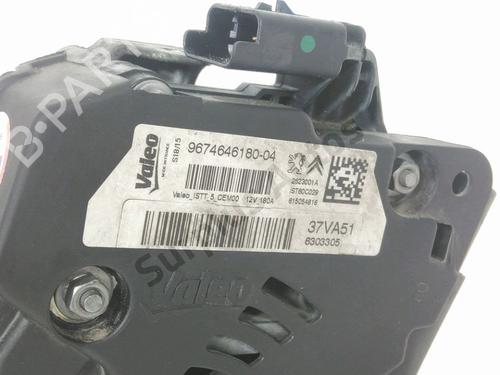 Alternator PEUGEOT 2008 I (CU_) 1.6 HDi | BP36796077M7 - Image 4