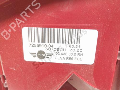 Right taillight MINI MINI (R56) One | BP37788496C35 - Image 3