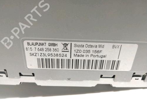 Radio SKODA YETI (5L) 2.0 TDI 4x4 | BP28231905E6 