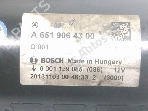 Starter MERCEDES-BENZ C-CLASS (W204) C 220 CDI (204.002) | BP37763716M8 - Image 5