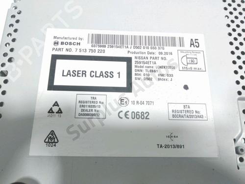 Radio NISSAN QASHQAI II (J11, J11_) 1.6 dCi | BP28972168E6 