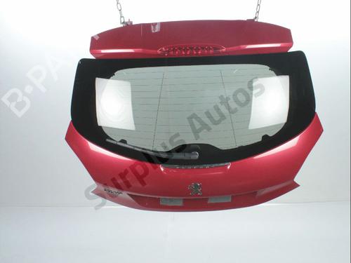 Used Tailgate PEUGEOT 208 I (CA_, CC_) 1.5 BlueHDI 100 (102 hp) 28259810
