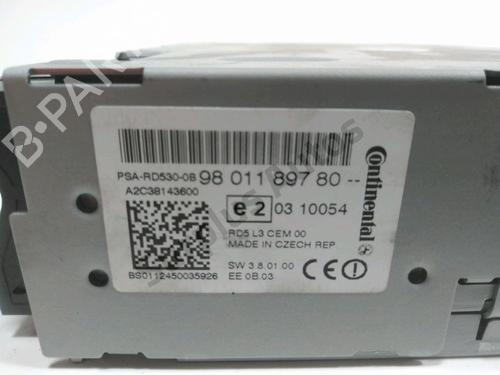 Radio CITROËN C4 II (NC_) 1.6 HDi 115 | BP28232252E6 - Image 4