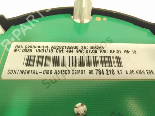 Instrument cluster DS DS 3 (SA_) 1.2 VTi 82 (SAHMZ6) | BP37769540C47 - Image 3