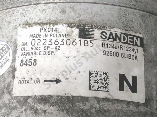 AC compressor RENAULT CLIO V (B7_) 1.5 Blue dCi 100 (B7AD) | BP39462348M34 - Image 5