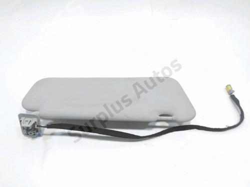 Left sun visor CITROËN C5 III (RD_) 2.0 HDi (RDRHD8, RDRHDJ, RDRHR8, RDRHRJ) | BP37168324I1 - Image 2