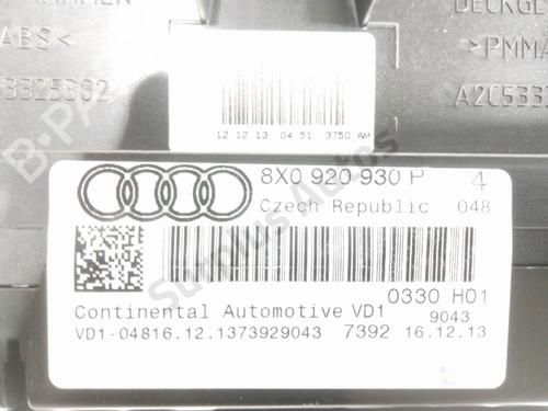Instrument cluster AUDI A1 (8X1, 8XK) 1.6 TDI | BP28230859C47 