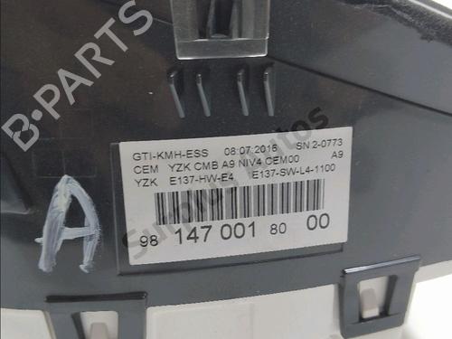 Instrument cluster PEUGEOT 2008 I (CU_) 1.2 THP 110 / PureTech 110 | BP37220511C47 - Image 3