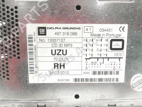 Radio OPEL CORSA D (S07) 1.4 (L08, L68) | BP37770072E6 - Image 2