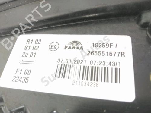 Left taillight RENAULT TWINGO III (BCM_, BCA_) 1.0 SCe 65 (BCMJ) | BP29518174C34 