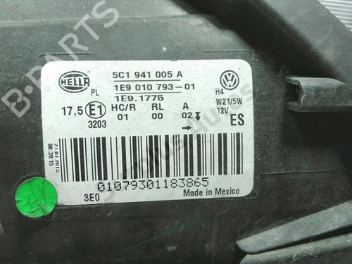 Left headlight VW BEETLE (5C1, 5C2) 1.6 TDI | BP40060692C28 - Image 3
